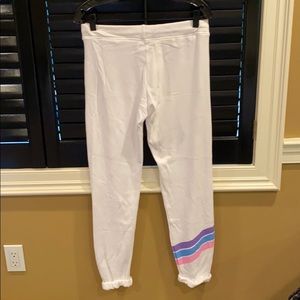 Women’s white sweatpants